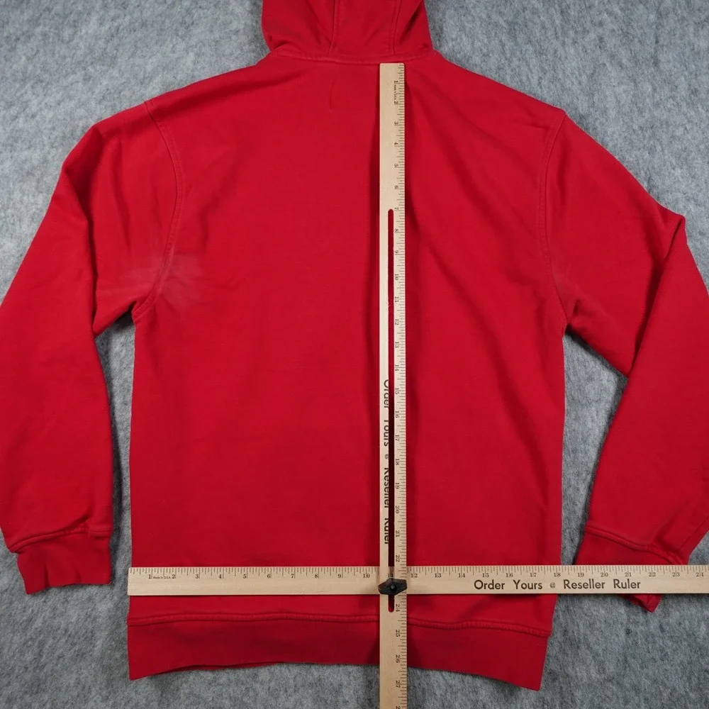 Nike Jordan Hoodie Men Small Red Crossover Dri Fit Jumpman Pullover Sport FV8606